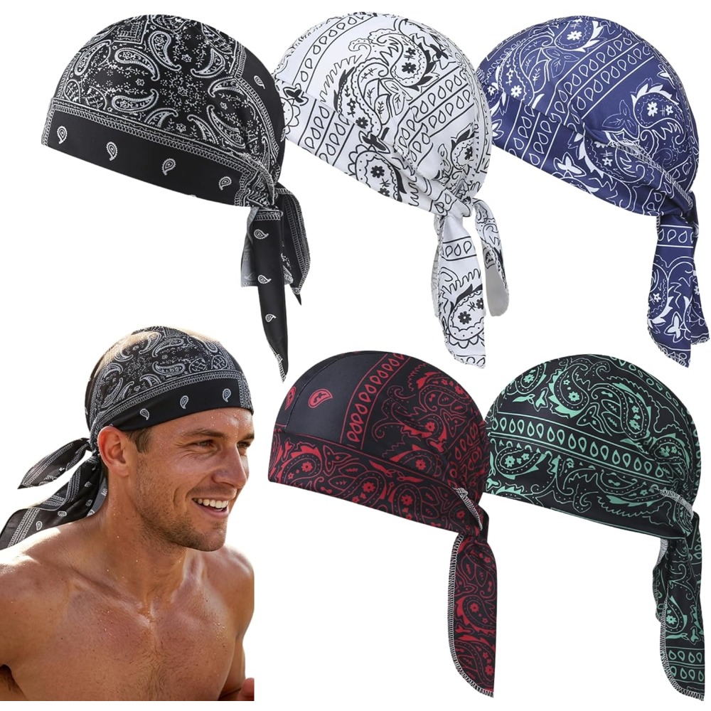 Cycling Gear And Accessories - 1-5 Stück Kühlende Totenkopf-Mütze Helmfutter Atmungsaktive