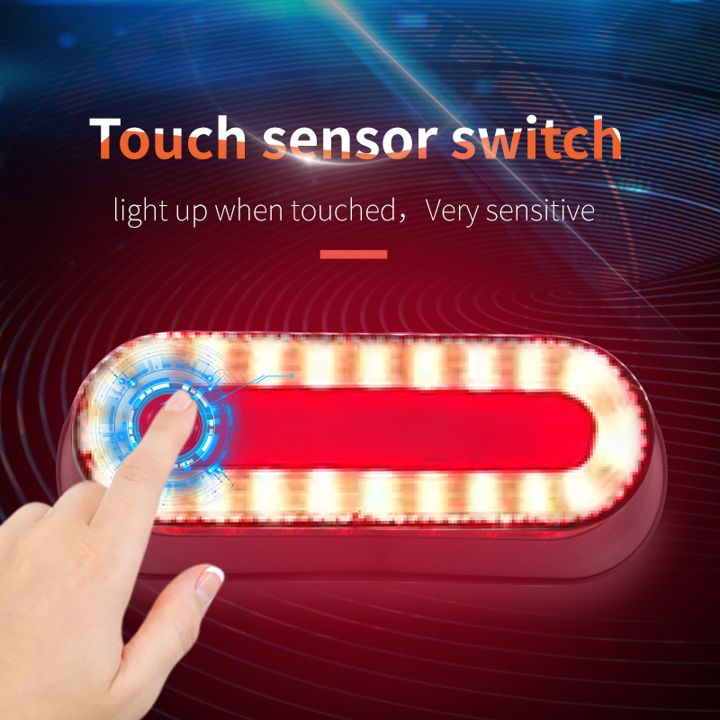Cycling Gear And Accessories - Touch Schalter Moto Helm licht Luces