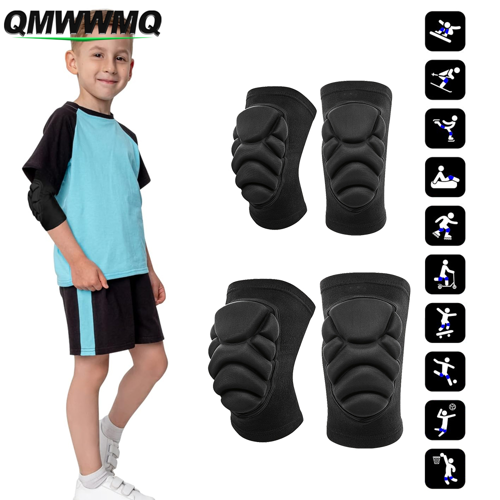 Cycling Safety Gear For Kids - 1 Paar Schutzpolster für Knie und