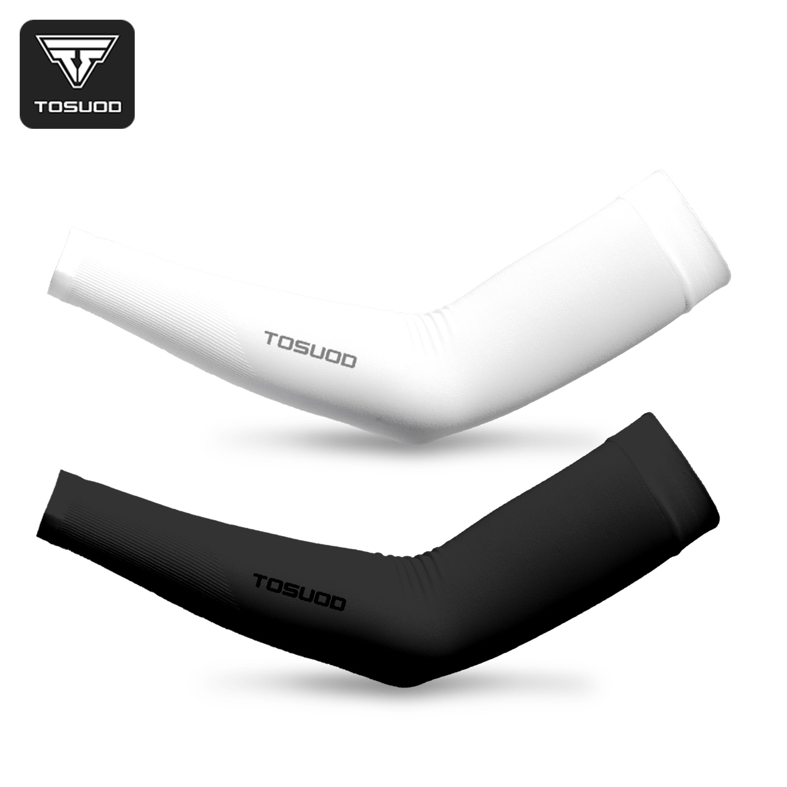 Cycling Arm Warmers - TOSUOD Eisseide Fahrrad-Ärmel Sommer Atmungsaktiver Armschutz