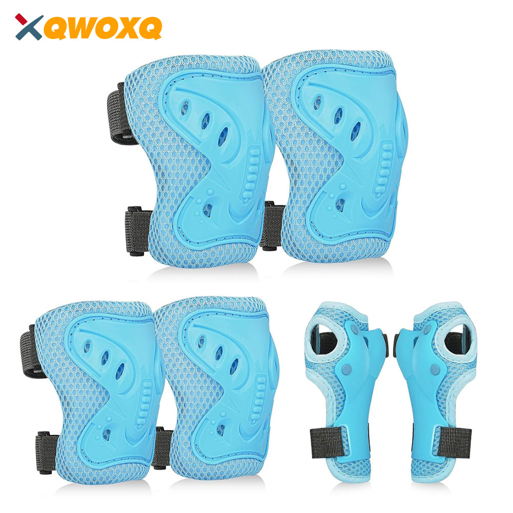 Cycling Safety Gear For Kids - 6-in-1-Knieschützausrüstungsset für Kinder, Knieschützer für Kinder