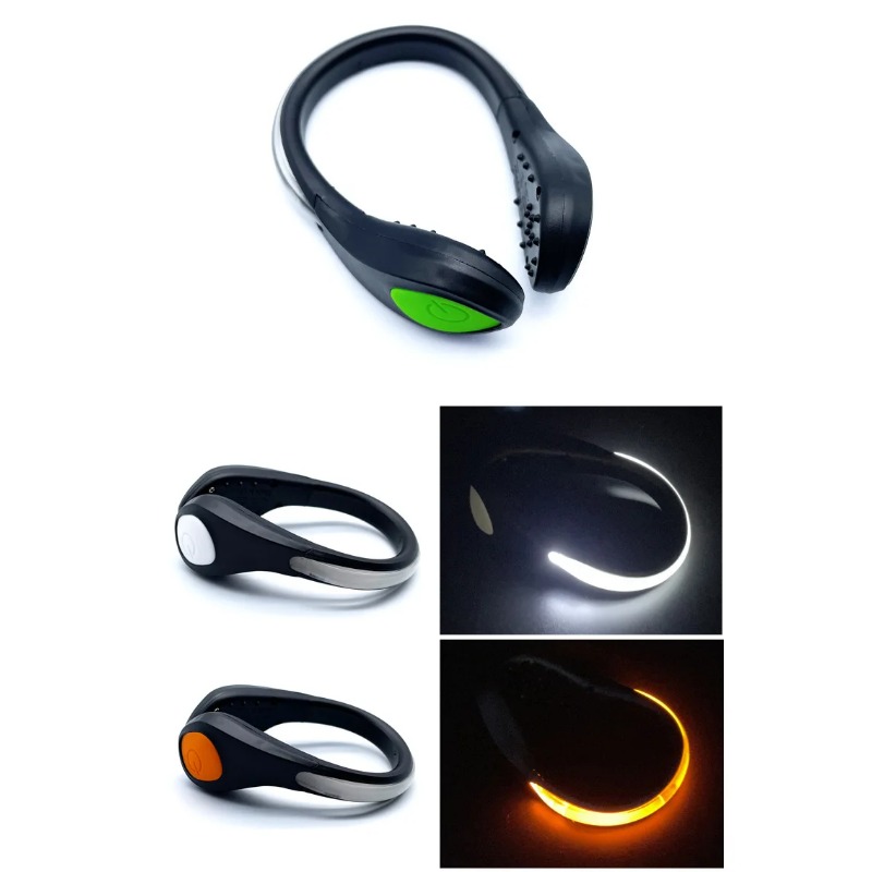 Cycling Gear And Equipment - Neues leuchtendes Schuhclip-Licht, LED-Sicherheitswarnlicht für Outdoor-Nachtlauf,