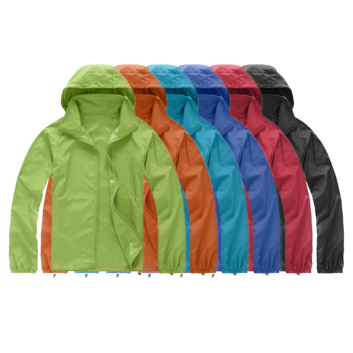 Cycling Gear Rain - Unisex wasserdichter Stoff, winddicht, ultraleicht, schnell