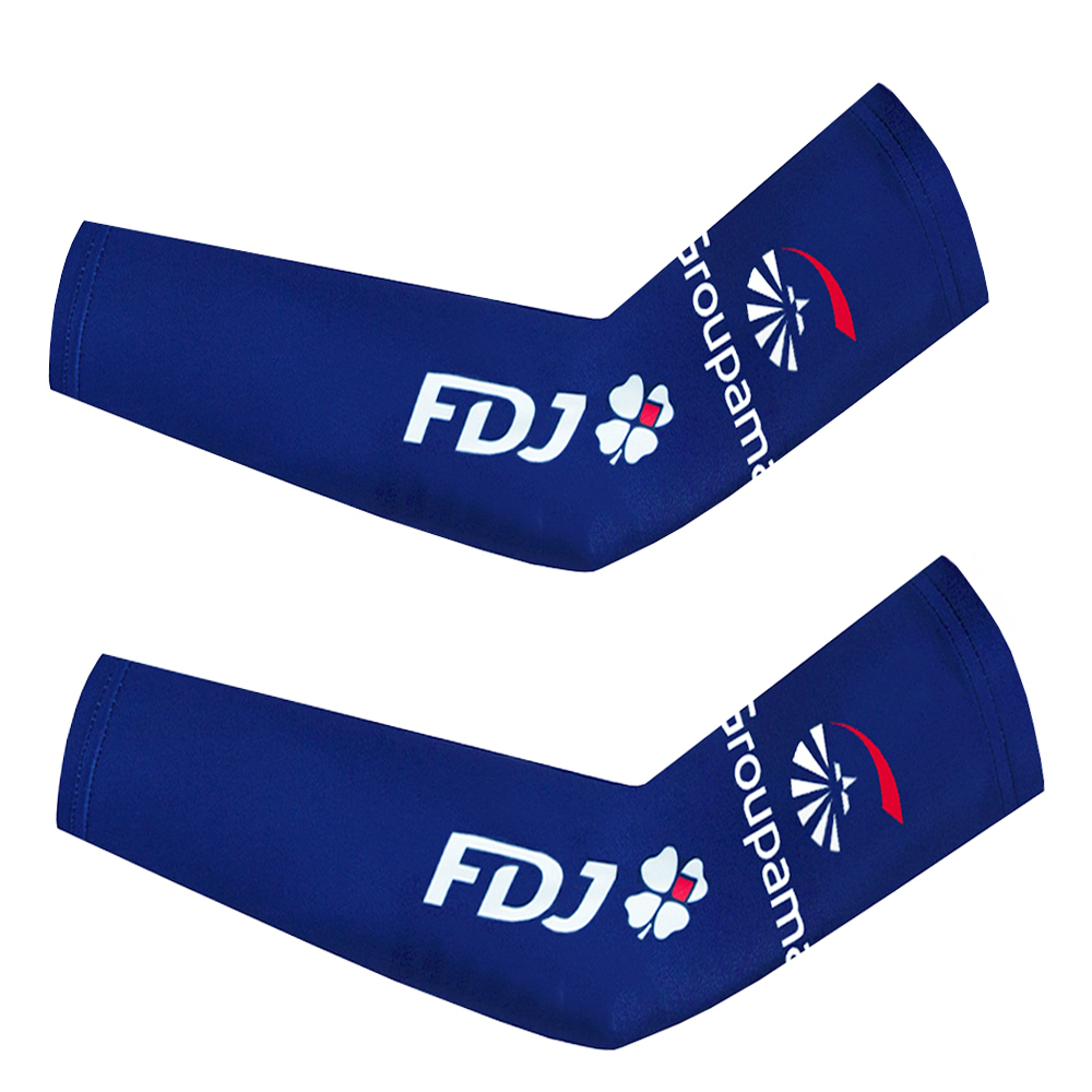 Cycling Arm Warmers - 2025, FDJ Group Radfahren Armstulpen MTB