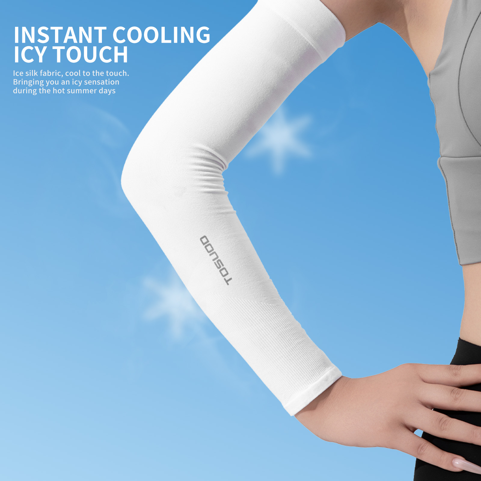TOSUOD Eisseide Fahrrad-Ärmel  – Cycling Arm Warmers Bewertung und Preis