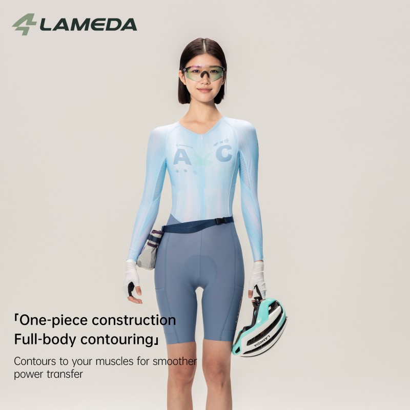 LAMEDA Damen-Radanzug Langarm- – Cycling Gear Women Sale Bewertung und Preis