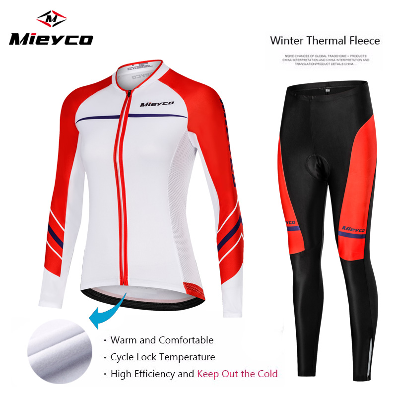 Damen-Fleece-Thermo-Langarm-Ra – Cycling Gear Women Sale Bewertung und Preis