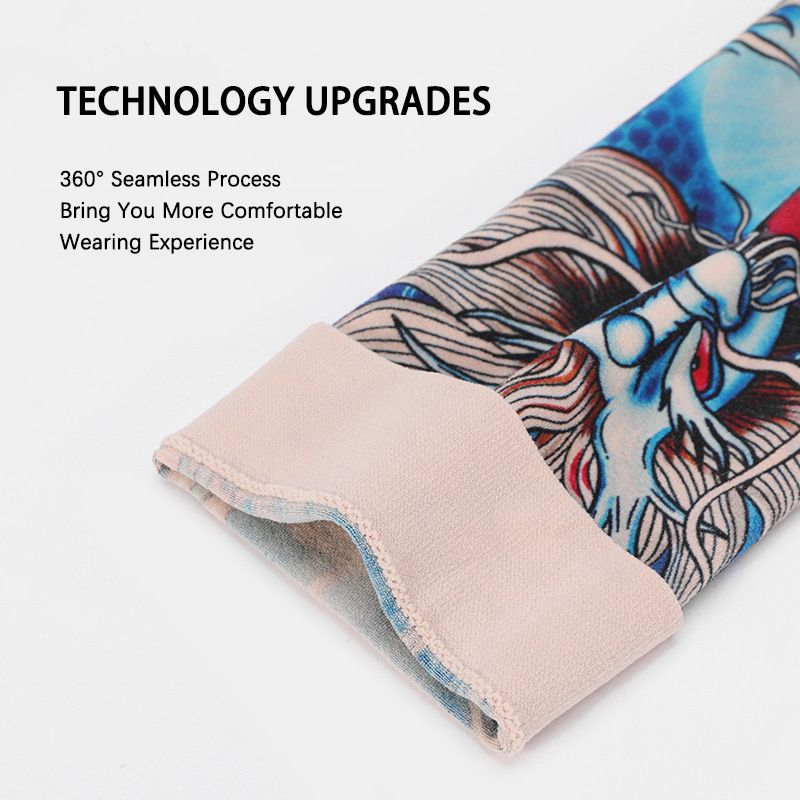 Sommer Tattoo Ärmel Eis Seide  – Cycling Arm Warmers Bewertung und Preis
