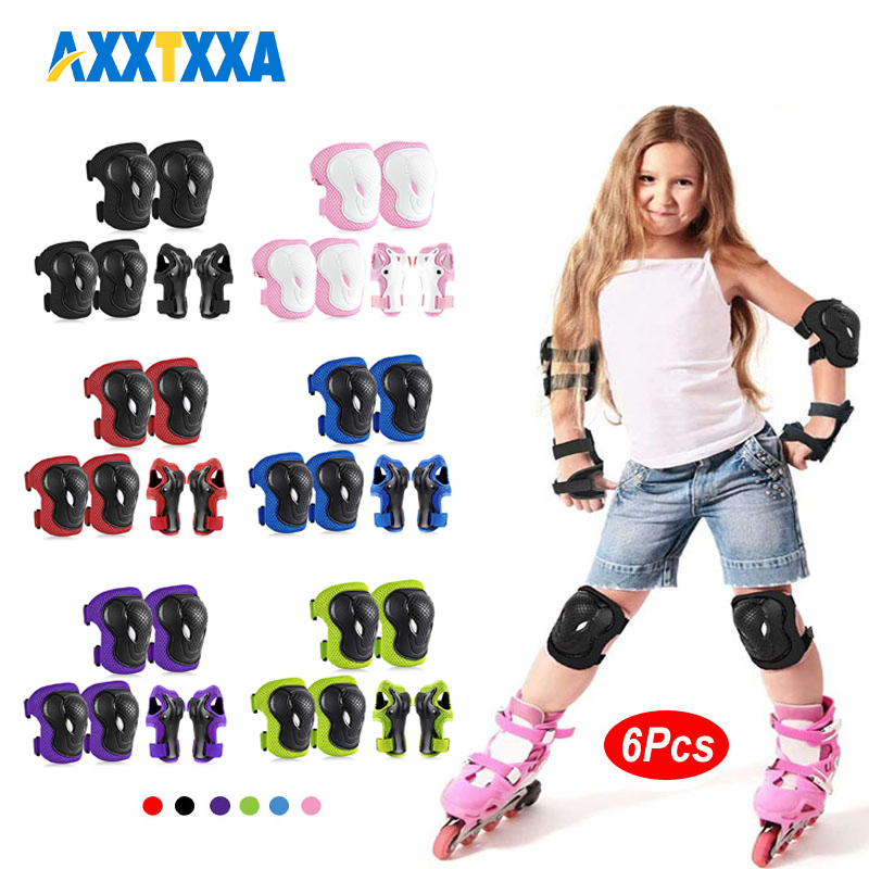6 Stücke Kinder Knieschützer E – Cycling Safety Gear For Kids Bewertung und Preis