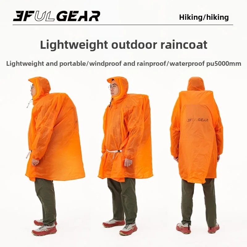 Ultraleichter Regenponcho 3F U – Cycling Gear Rain Bewertung und Preis