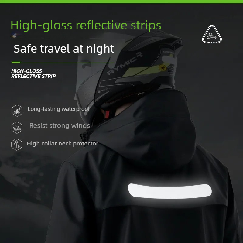 Wasserdichter Regenmantel mit  – Cycling Gear Rain Bewertung und Preis