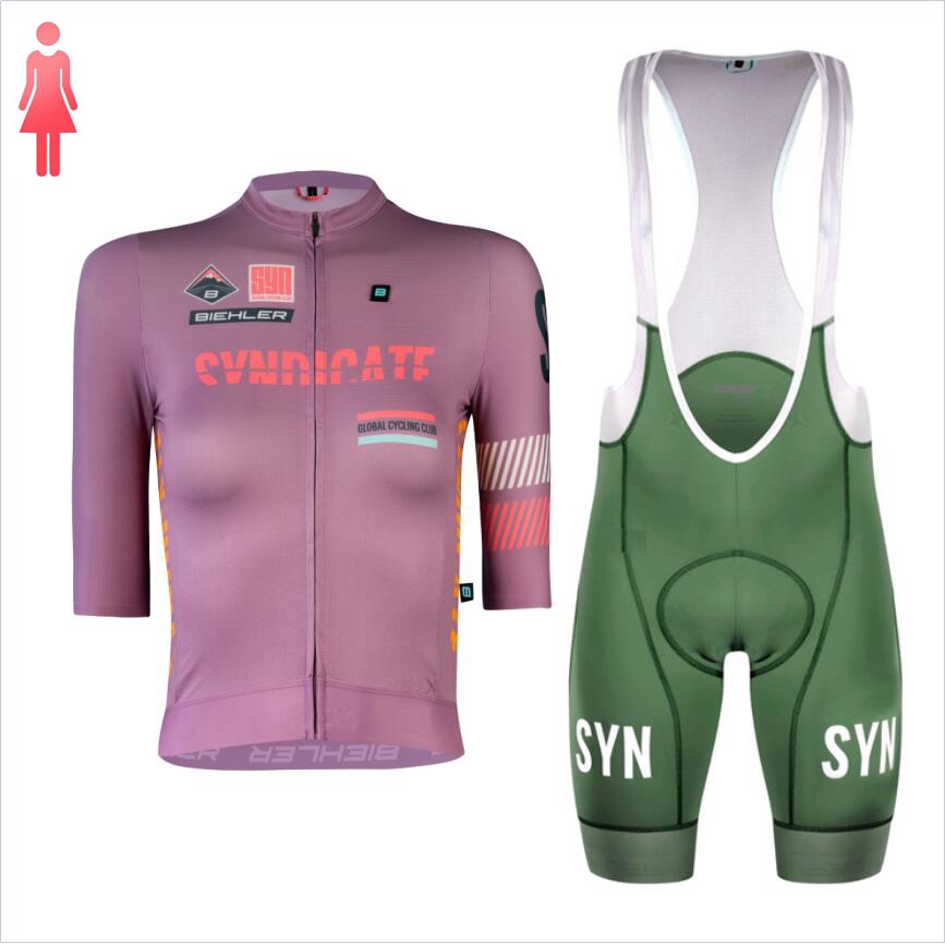 Syn lila Kurzarm trikot und ro – Cycling Gear Women Sale Bewertung und Preis