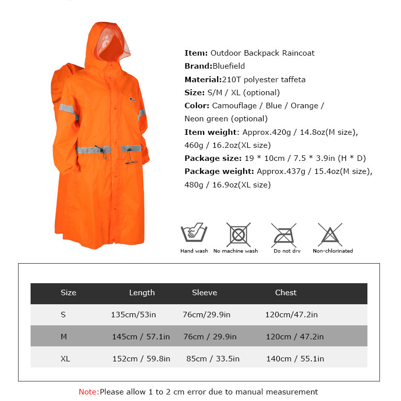 Unisex Reflektierender Outdoor – Cycling Gear Rain Bewertung und Preis