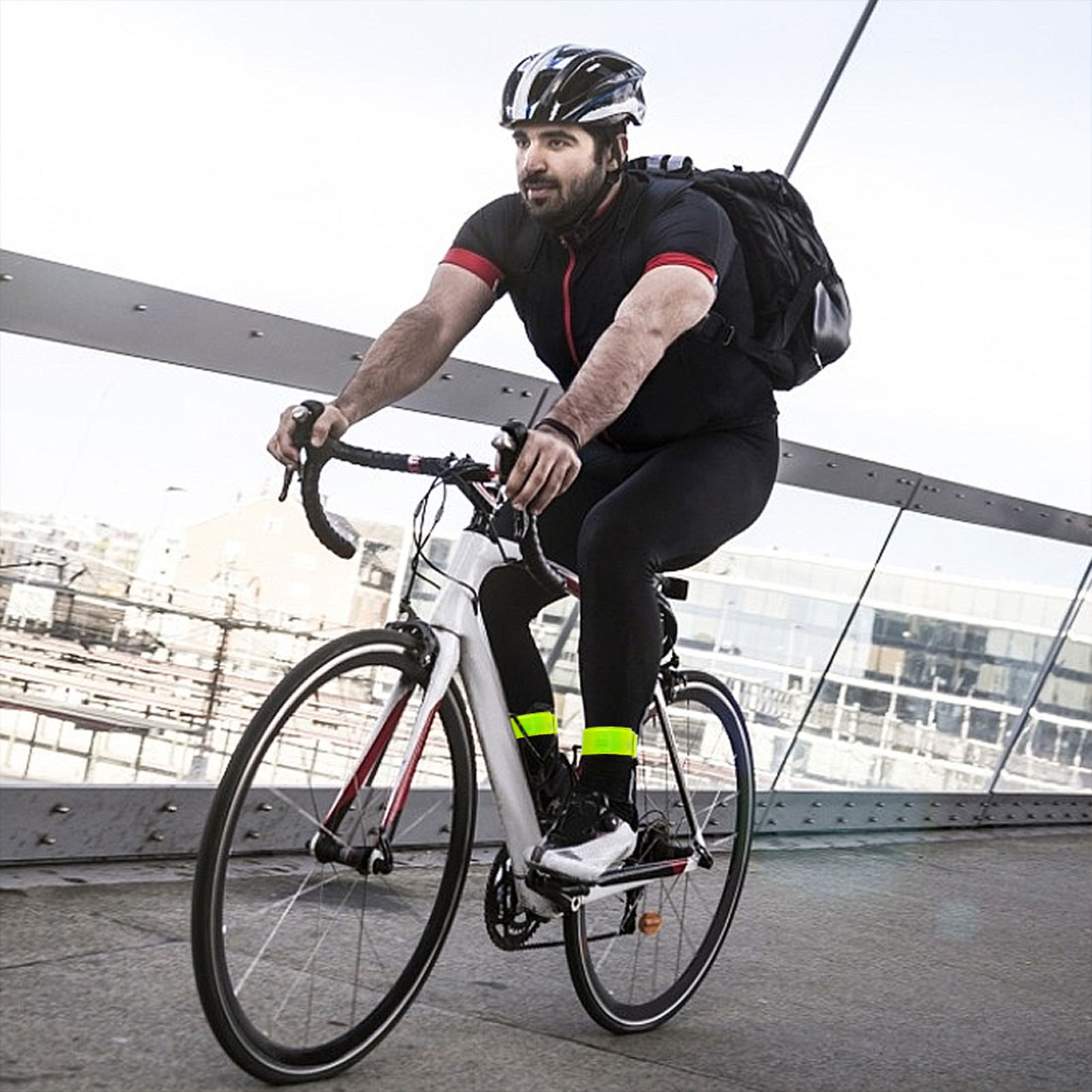 1pc Radfahren reflektieren des – Cycling Arm Warmers Bewertung und Preis
